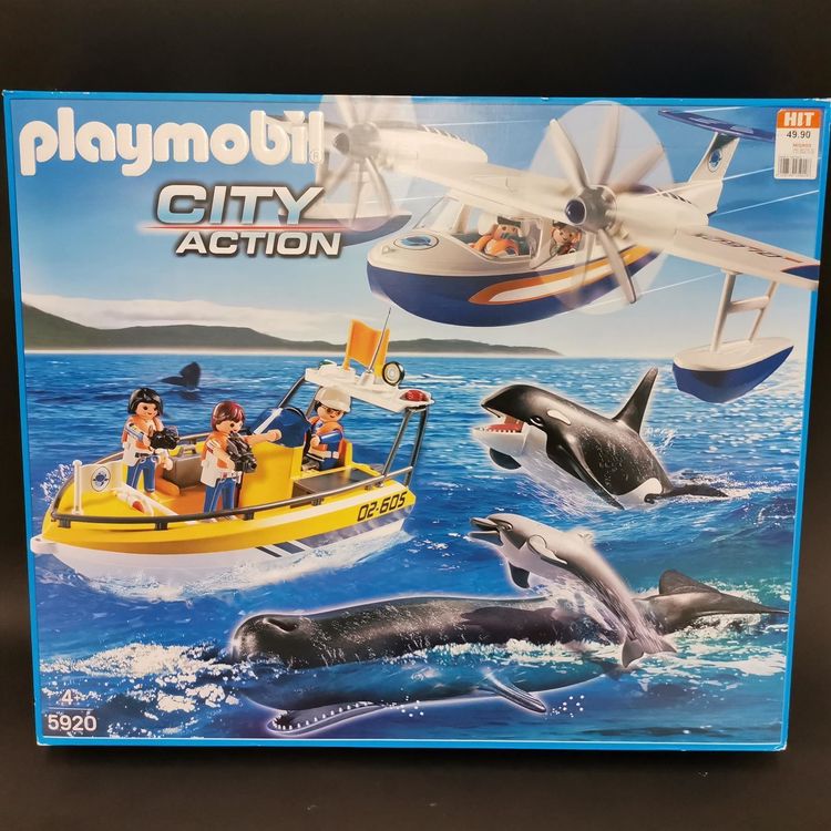 PLAYMOBIL City Action  5920 Walbeobachtung Meeres Expedition  Neu & OVP 