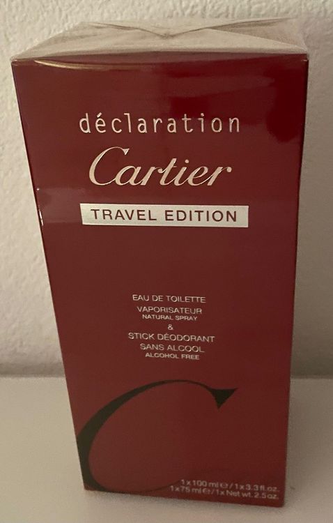 cartier declaration travel edition
