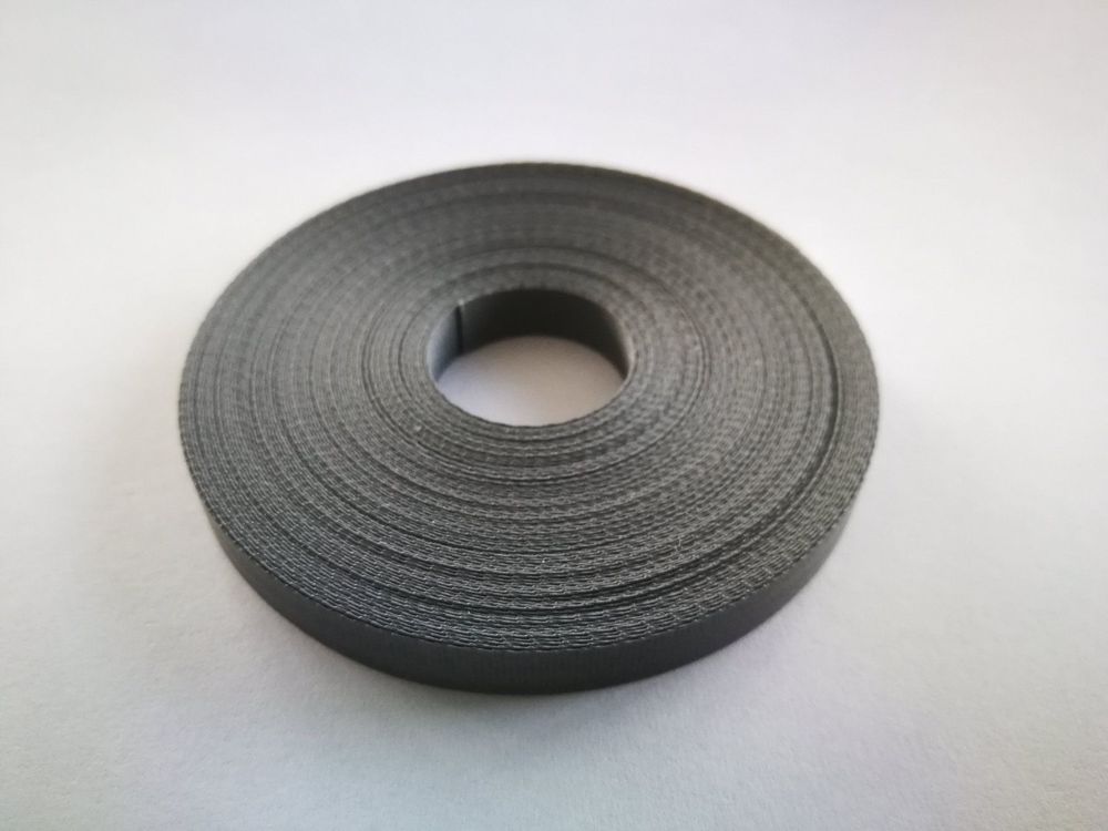 Jalousien Raffstore Aufzugsband Texband Textilband Tex-Band 6 x 0,4 mm schwarz 