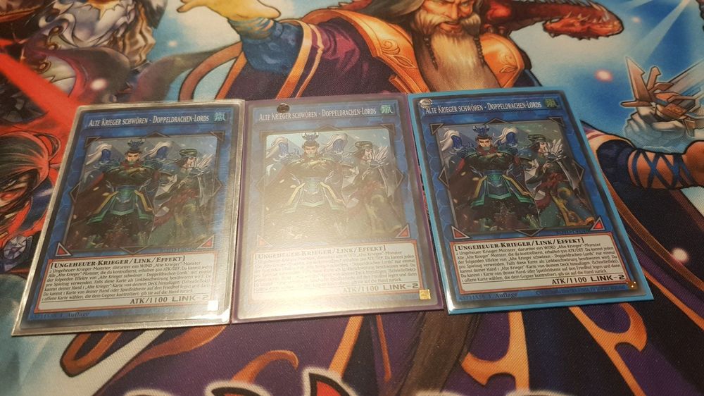 3x Alte Krieger Schwören Doppeldrachen Kaufen auf Ricardo