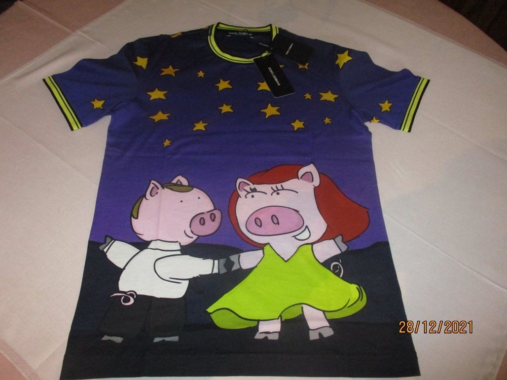 DOLCE & GABBANA T SHIRT YEAR OF THE PIG 1