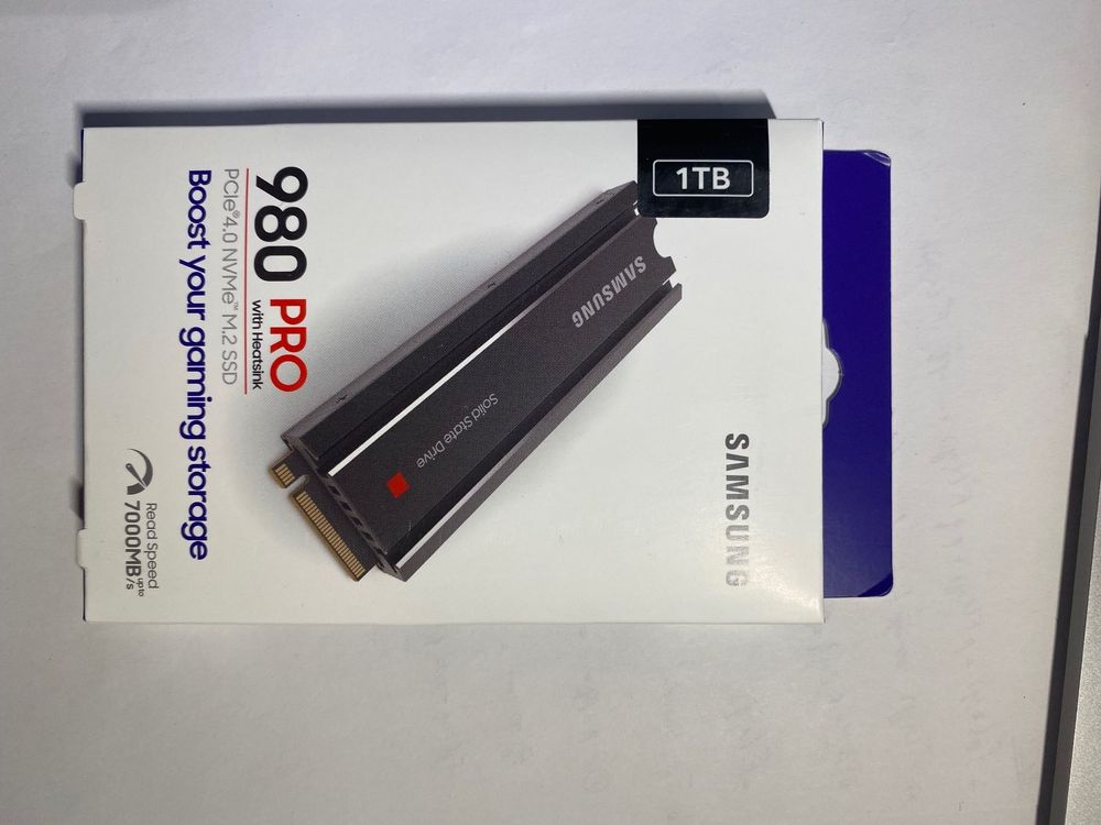 980 PRO NVME M 2 SSD 1TB Mit Heatsink Acheter Sur Ricardo