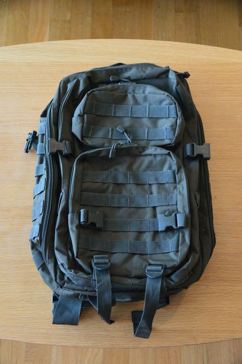 36L Backpack Mil-Tec U.S. Assault Combat Trekking Hiking Outdoor Rucksack Olive