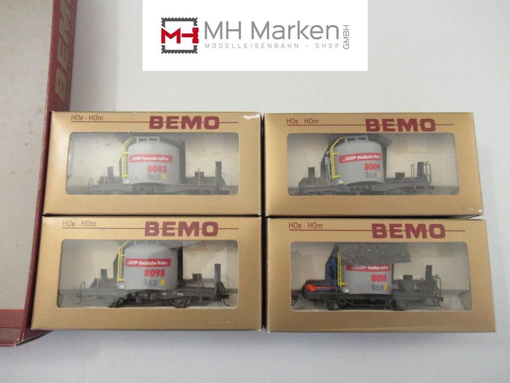 Bemo 7460 100 RhB Mohrenköpfe H0m Kaufen auf Ricardo