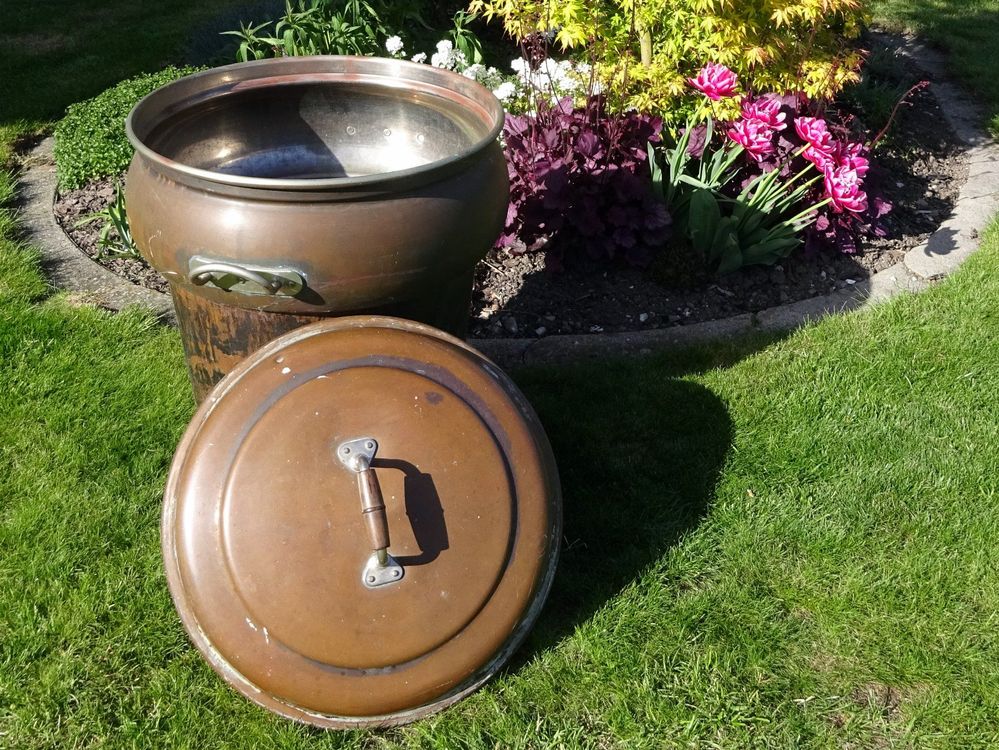 Riesiger Kupfertopf / Kupferkessel