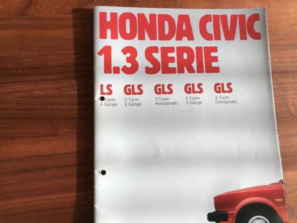 Honda Civic Prospekt 1