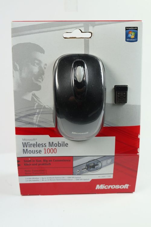 microsoft wireless mobile mouse 1000
