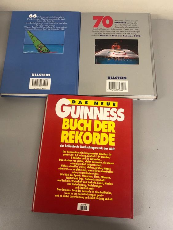 Unterhaltung Bücher Sachbücher Kunst & Unterhaltung Guinness Buch der Rekorde 