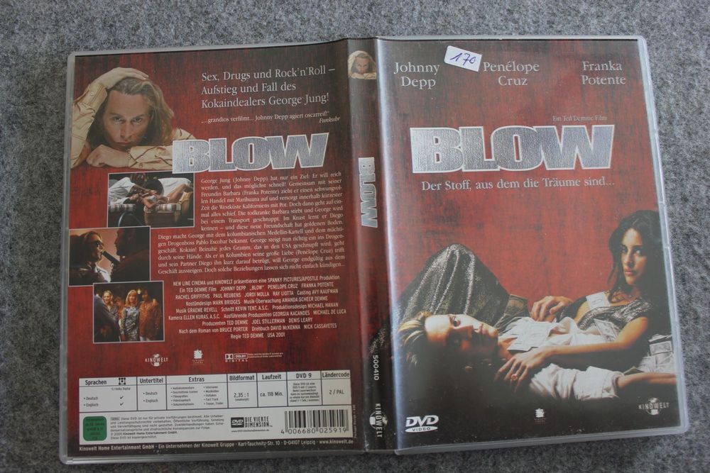 Blow (Johnny Depp) DVD (170) 1