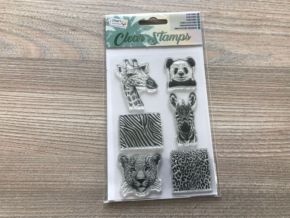 Stempel set, clear Stamps 1