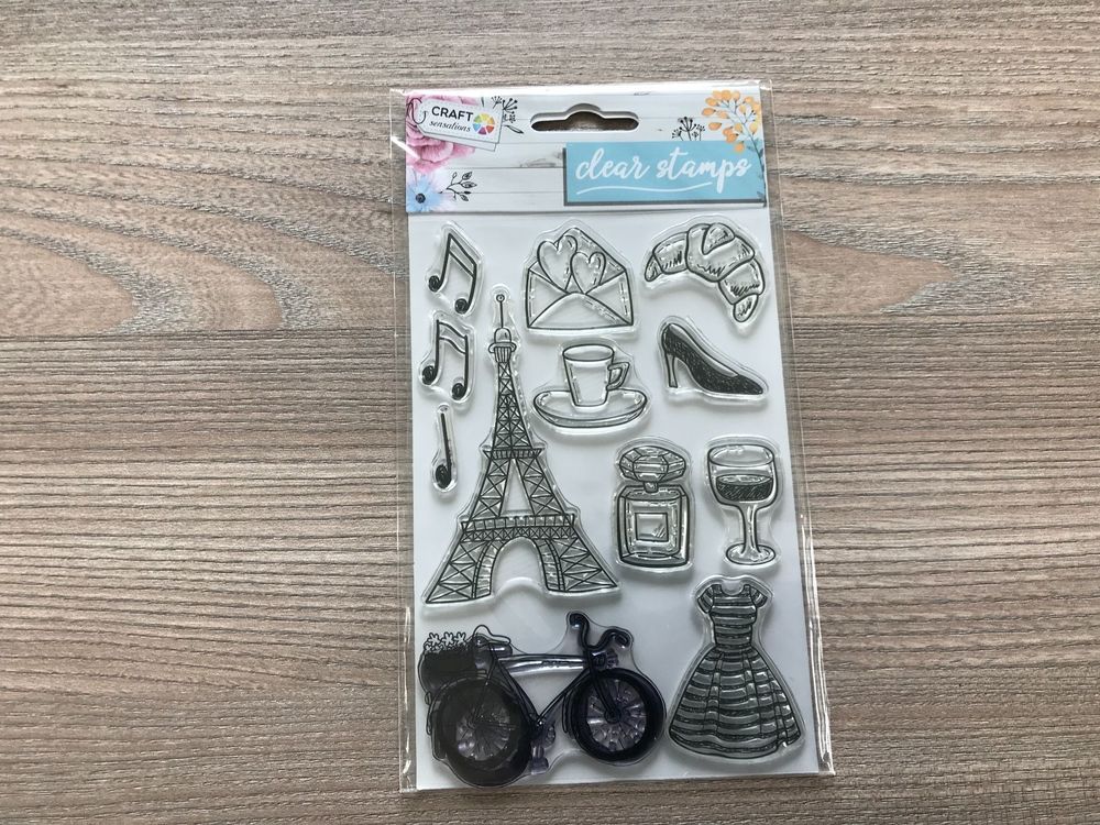 Stempel set -Paris- Clear stamps 1