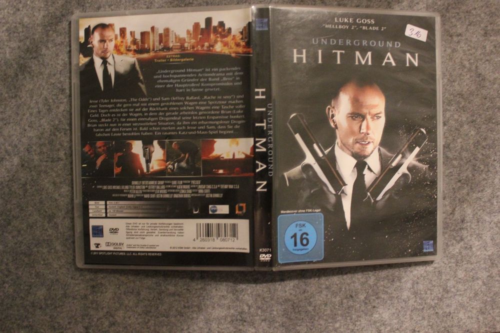 DVD ** Underground Hitman (316) 1