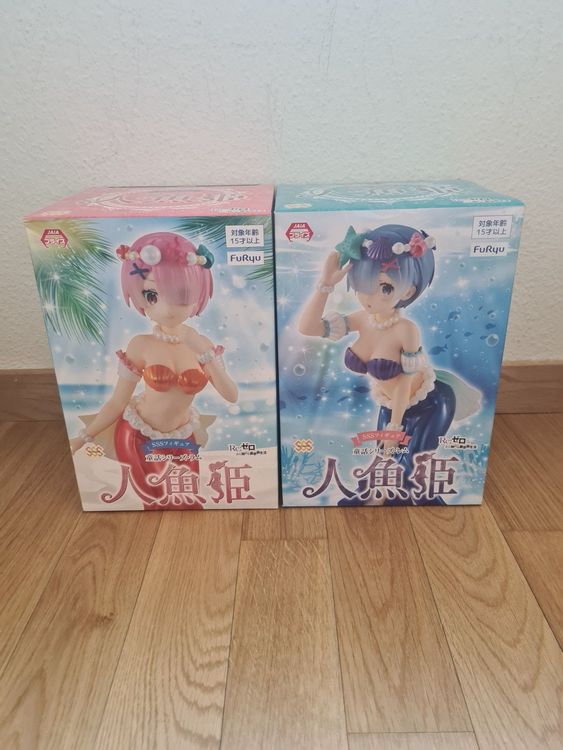 Re Zero Rem and Ram Figure Furyu Set Kaufen auf Ricardo