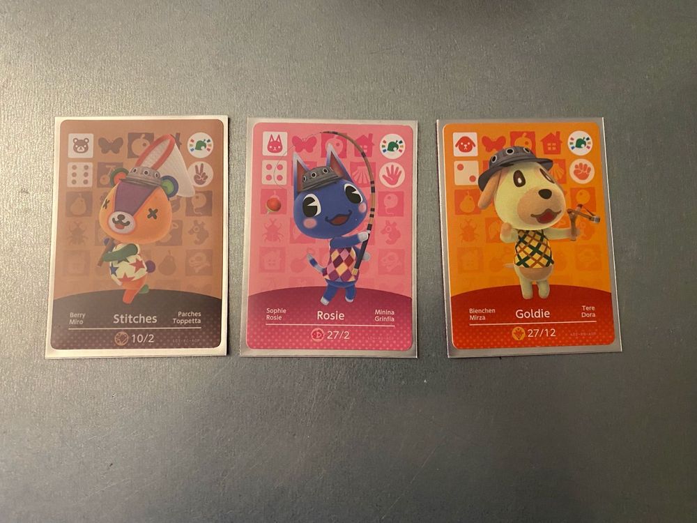 Animal Crossing Festival 3 Karten Amiibo Kaufen Auf Ricardo