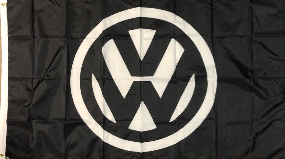 VW Fahne 150 x 90 cm Flag Flagge breit 1