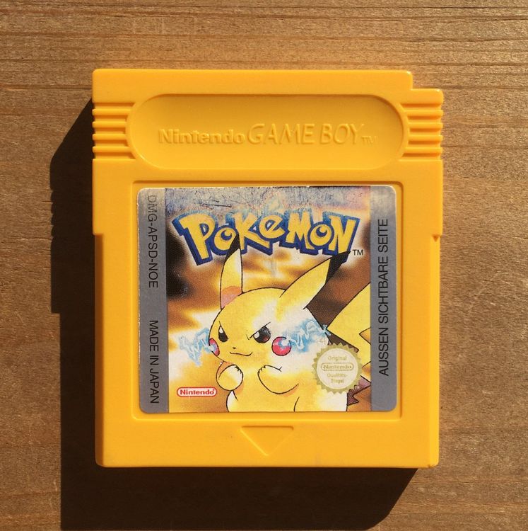 Pokémon Gelb / Gelbe Edition 1