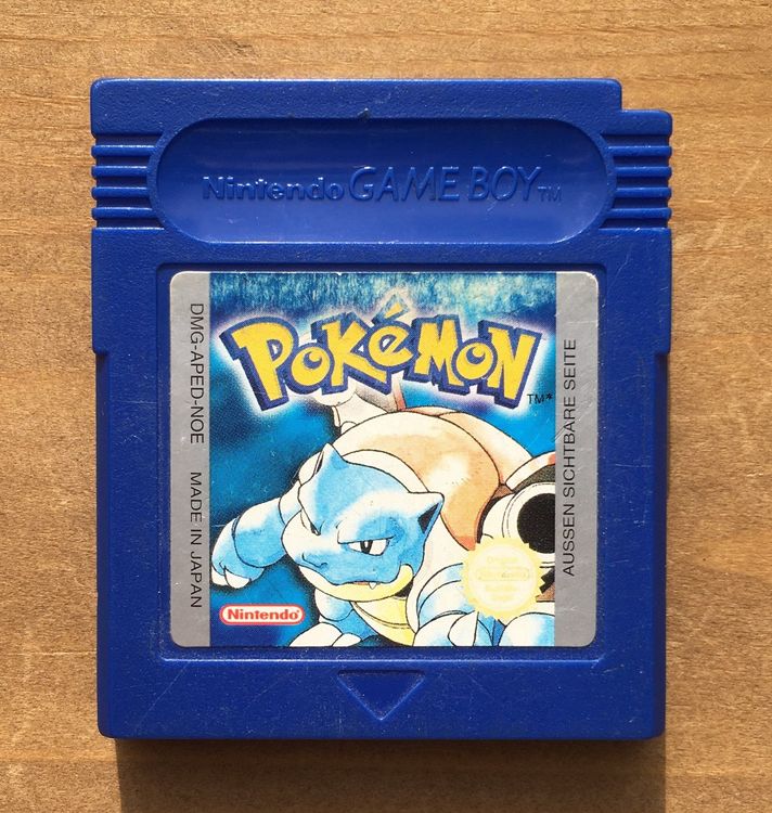 Pokémon Blau / Blaue Edition 1