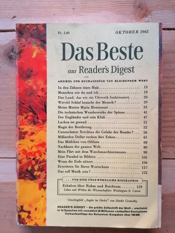 Das Beste aus Reader'Digest 1965 Kaufen auf Ricardo