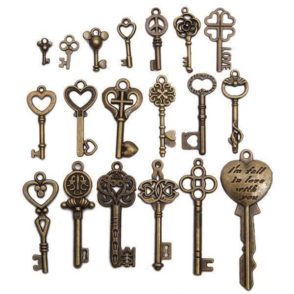 19 Vintage Schlüssel Oldschool 1
