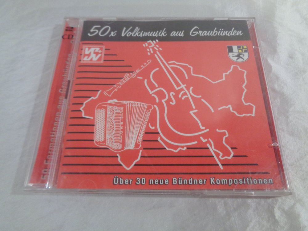 50 x Volksmusik aus Graubünden / 2 CD's 1