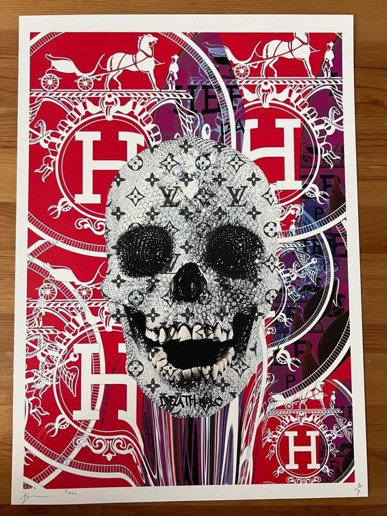 DEATH NYC: Hermes Damien Hirst Skull 1