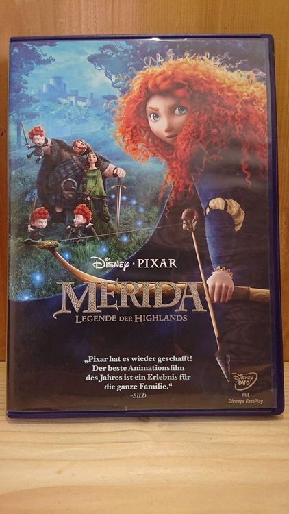 MERIDA DVD Disney 1