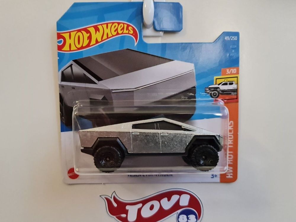 Hot wheels tesla cybertrack