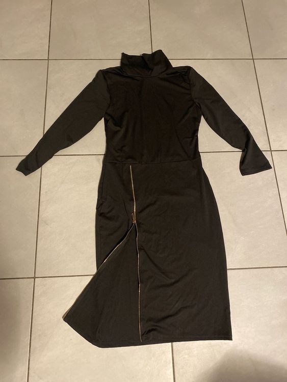 Damen Kleid Schwarz Grösse L 1