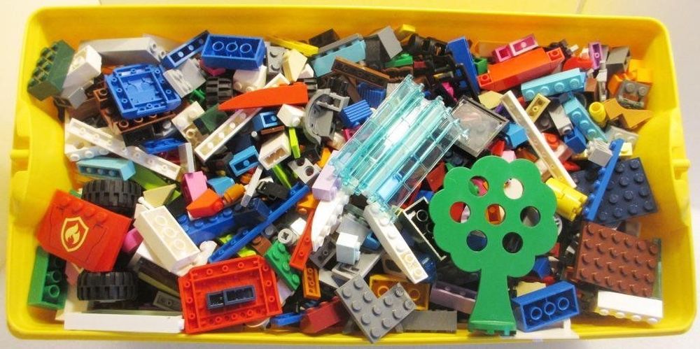 2,2kg Legobox mit Technik / divers, (1) 1