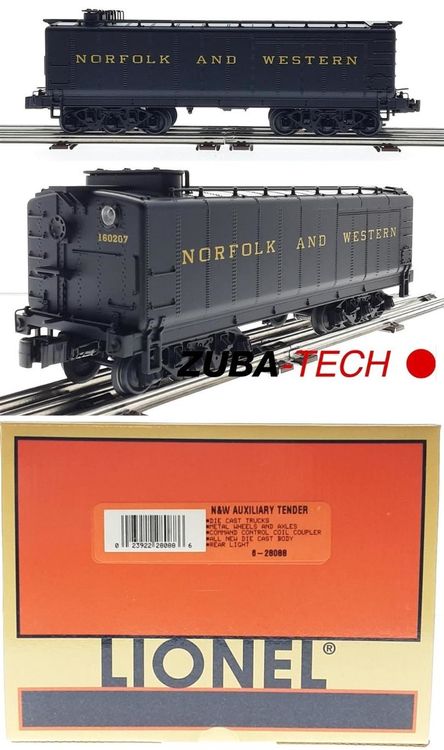 Lionel 6-28088 N&W Auxiliary Tender 1