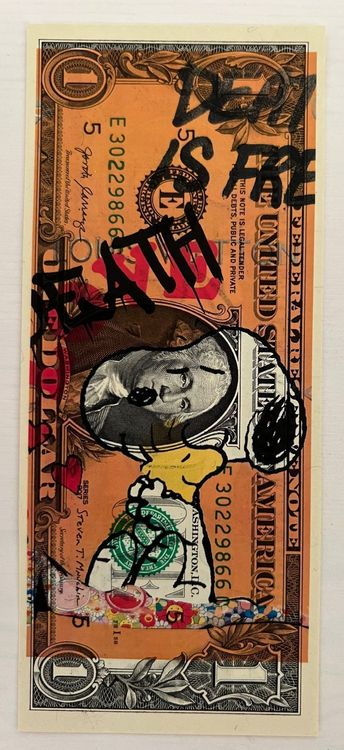 DEATH NYC « Snoopy auf Dollar Selten » 1