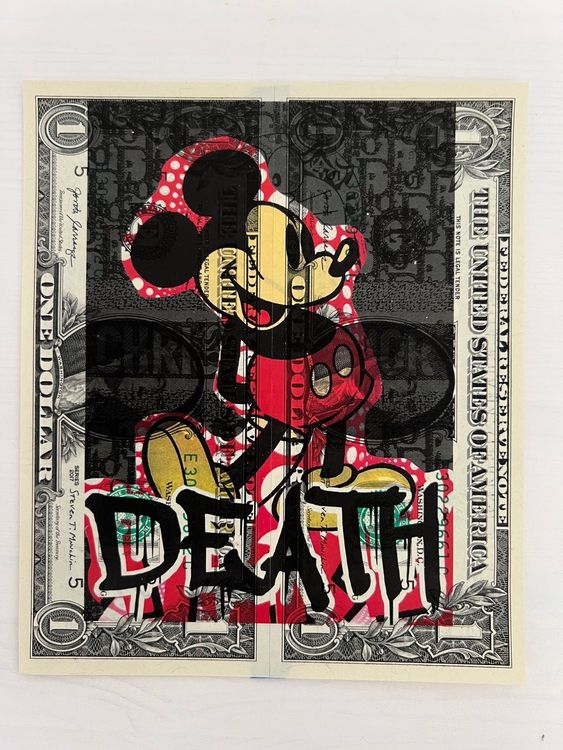 DEATH NYC:Mickey Mouse auf Dollar Selten 1