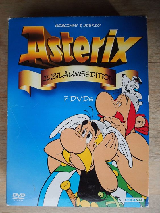 DVD, Asterix, Jubiläumsedition, 7DVD 1