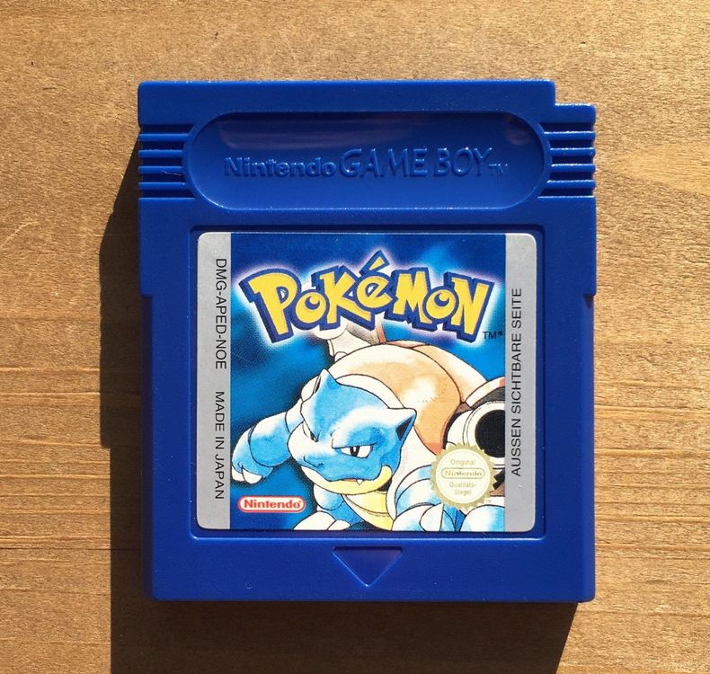 Pokémon Blau / Blaue Edition 1