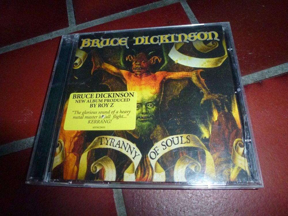 Bruce Dickinson – Tyranny Of Souls CD 1
