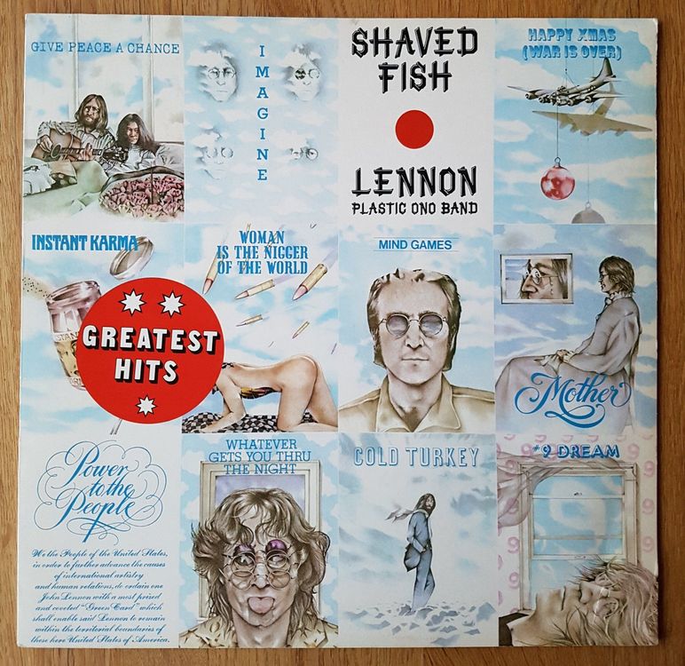 John Lennon & Plastic Ono - Shaved Fish 1