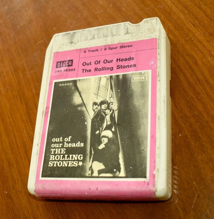 8-TRACK Rolling Stones OUT OF MY Decca 1
