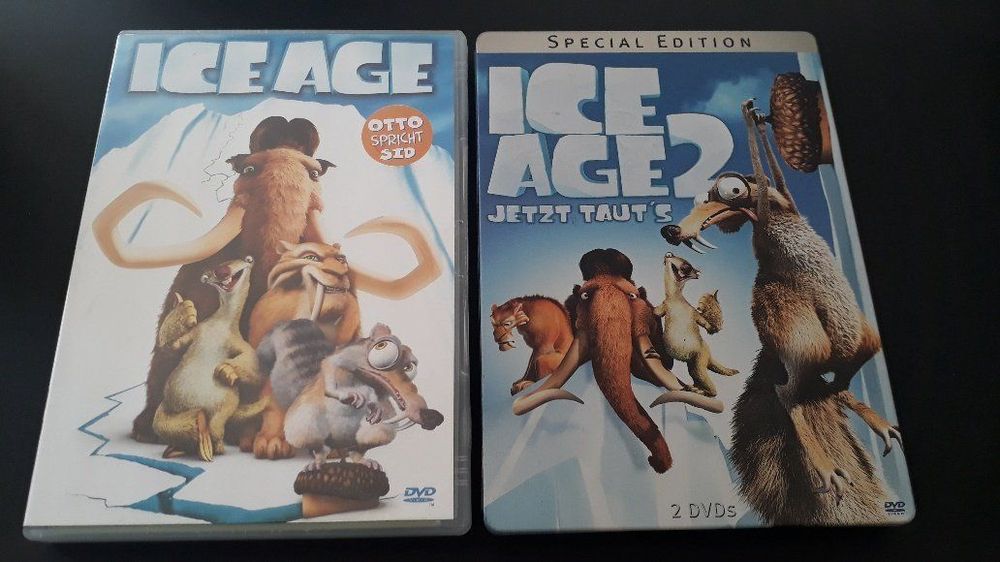 2 Dvds Ice Age Ice Age 2 Jetzt Tauts Acheter Sur Ricardo