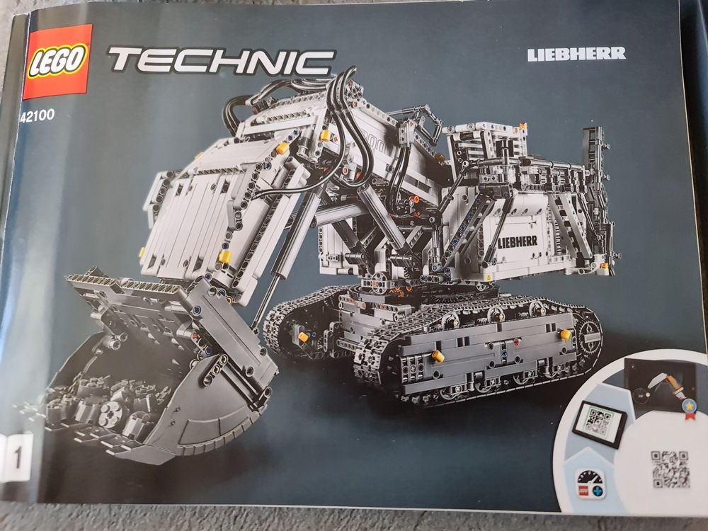 lego-technic-liebherr-bagger-42100-kaufen-auf-ricardo