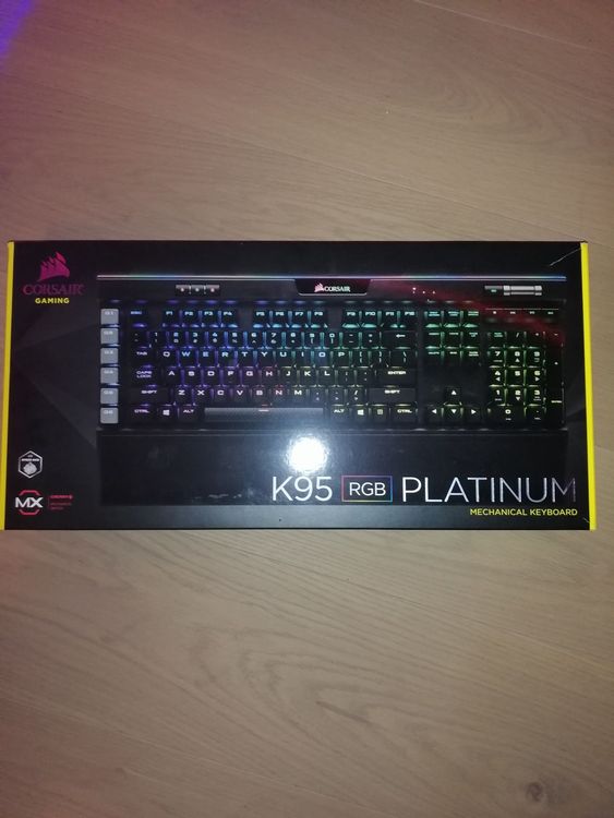 Gaming Tastatur, Corsair K95 Platinum 1