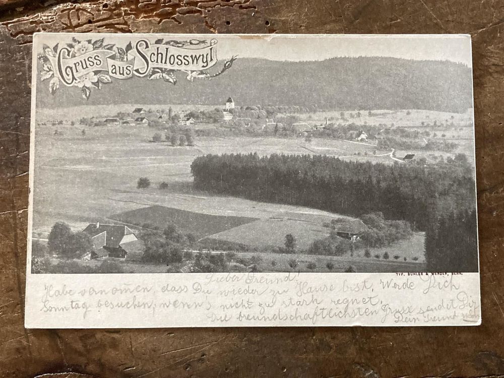 1905 Gruss aus Schlosswil Schlosswyl 1