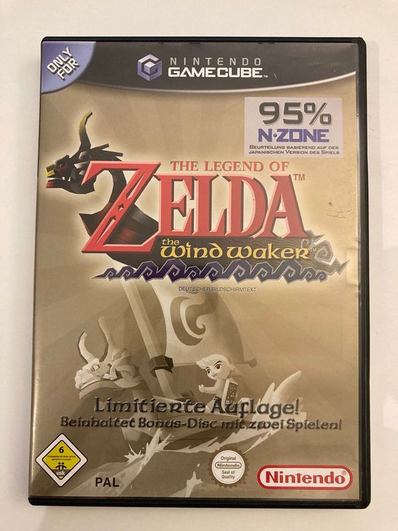 GameCube Spiel - Zelda: The Wind Waker 1