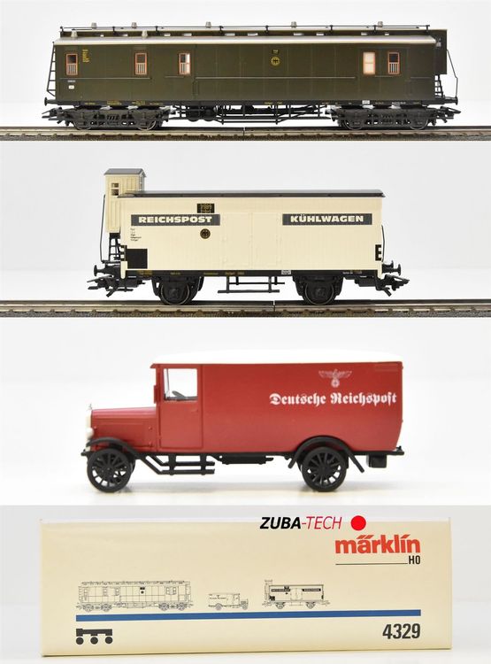 Märklin 4329 Wagen-Set "Reichspost" DRG 1