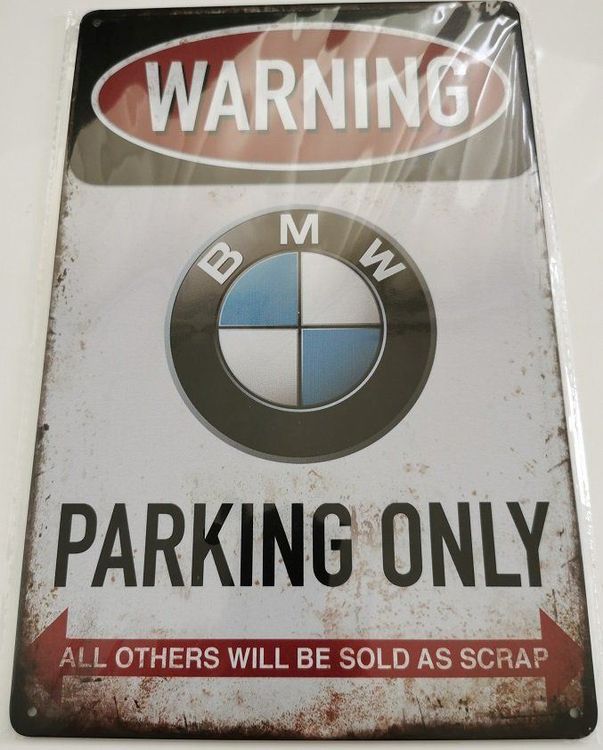 Bmw parking only