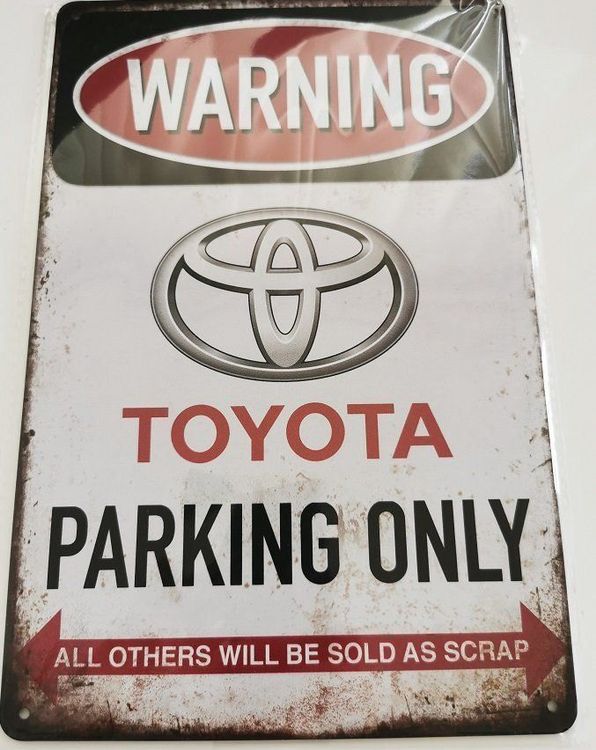 Toyota parking only