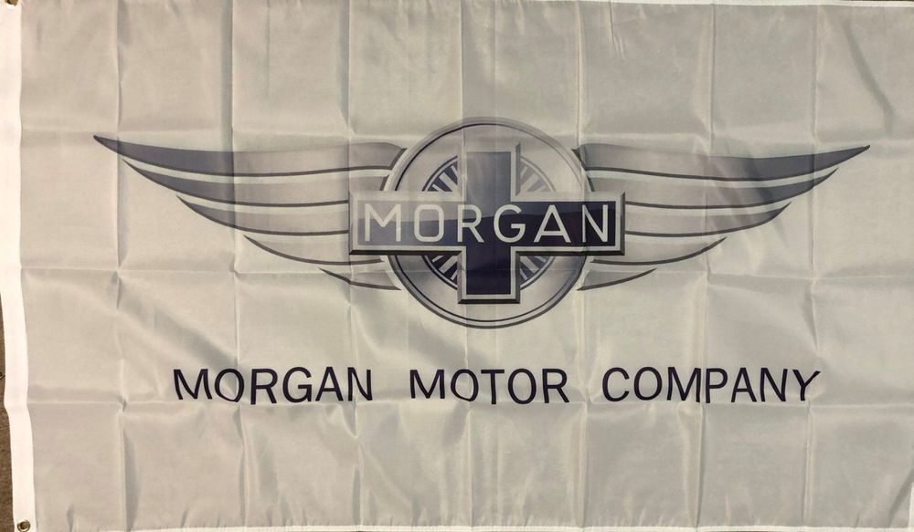 Morgan Motor Fahne 150 x 90 cm 4/4 Plus 1