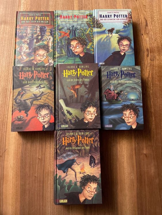 Harry Potter Band 1 bis 7 in Deutsch Kaufen auf Ricardo Harry Potter Band 1 bis 7 in Deutsch Kaufen auf Ricardo