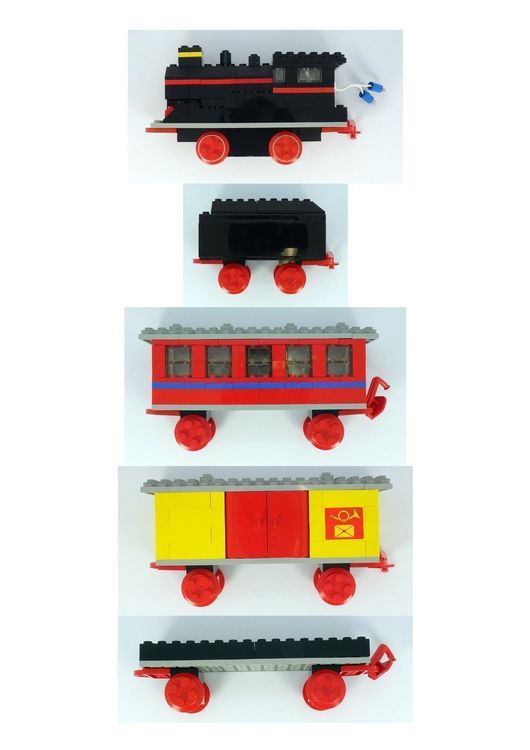 LEGO 116 Train 4.5V - StarterSet (black) 1