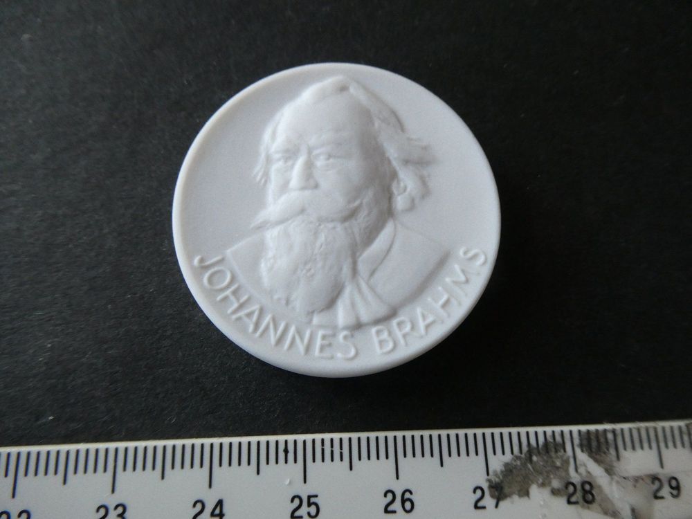Meissen-Medaille Johannes Brahms 1