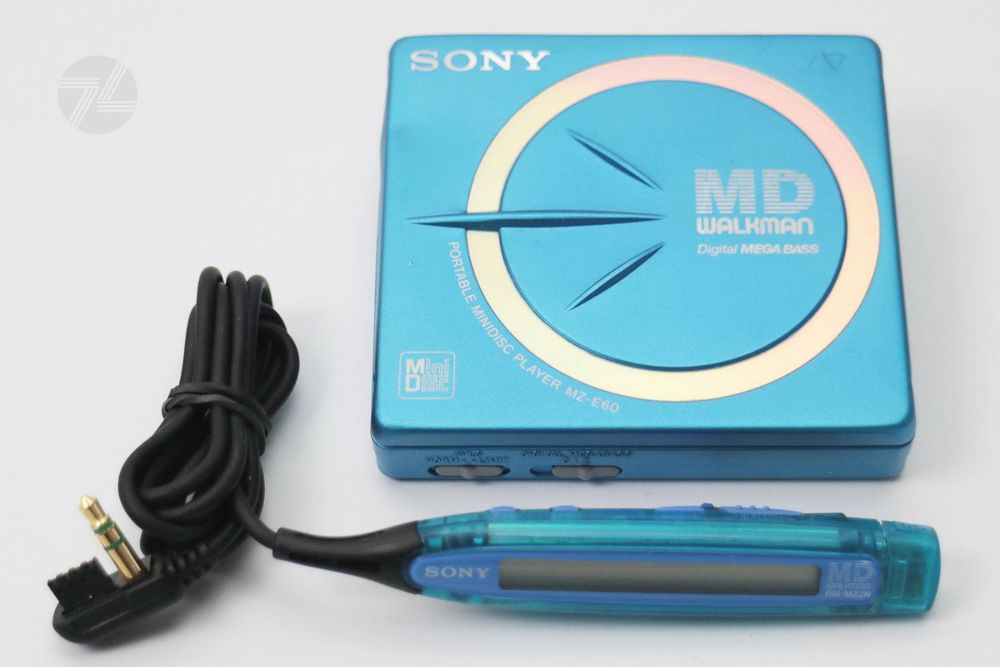 MiniDisc Player Sony MZ-E60 & Remote RC 1